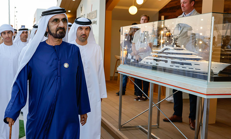 Mohammed says International Boat Show transforms Dubai into a global maritime and tourism destination