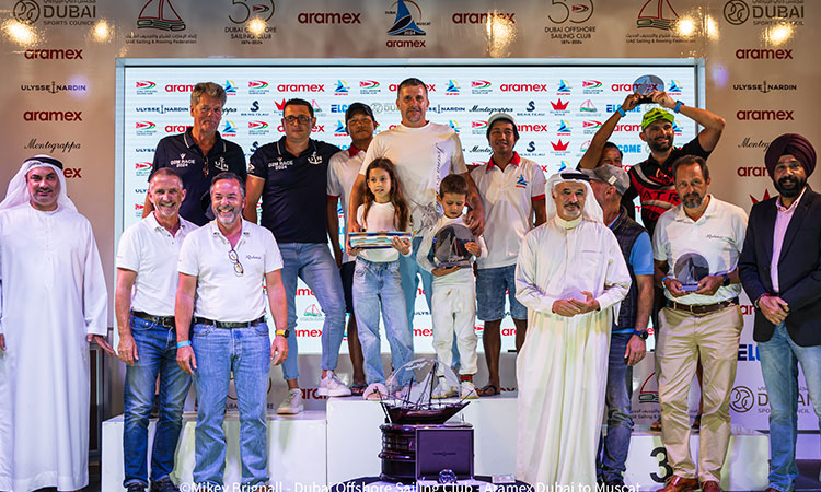 Ivana & Aleks retain Dubai to Muscat Sailing Race title