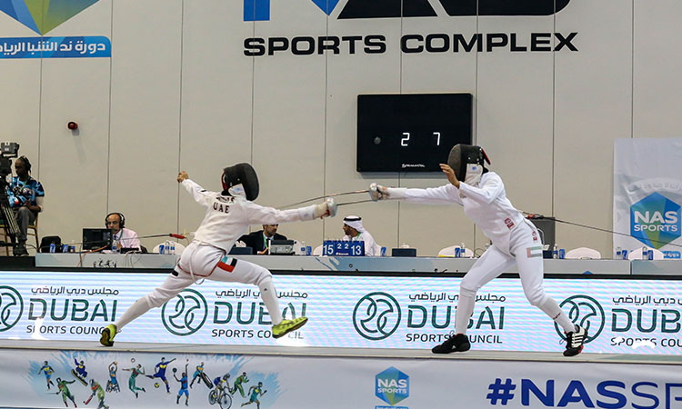 NAS Fencing Championship attracts 127 athletes from 14 countries