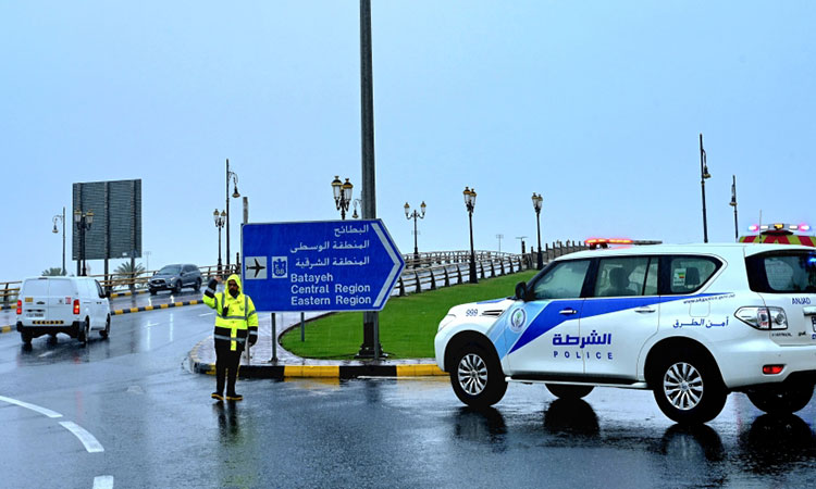 Repercussions of recent weather conditions effectively contained thanks to joining forces: Sharjah Police