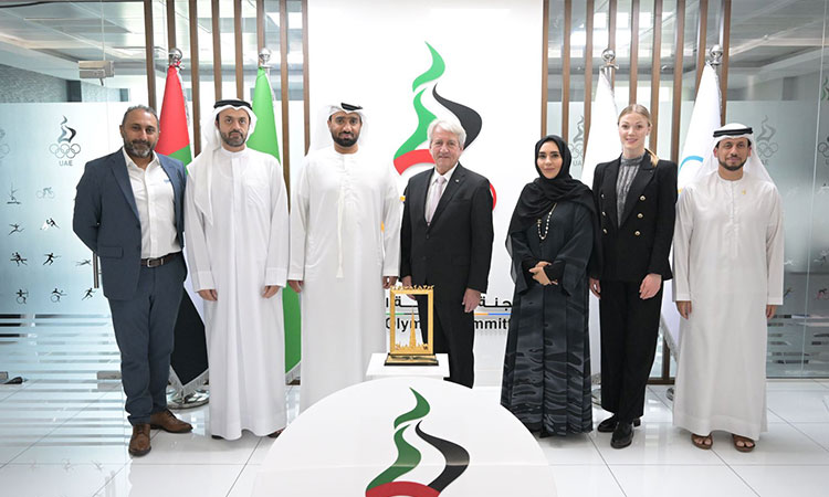 UIPM delegates visit National Olympic Committee headquarters in Dubai