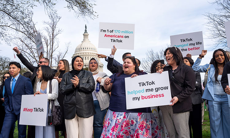 US House easily passes TikTok ban bill