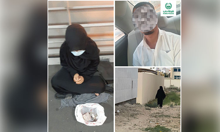 Man begging in women's attire caught, claims female beggars receive more sympathy in Dubai