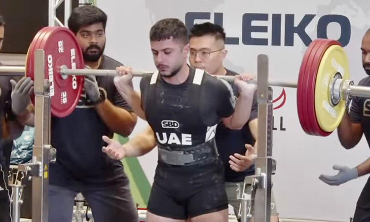 Season-opening Dubai Powerlifting Championship attracts 91 athletes