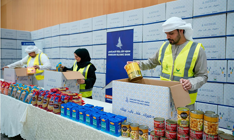 Sharjah Islamic Bank to distribute 4,000 food baskets to needy families