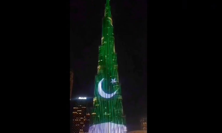 Pakistan Embassy in UAE expresses gratitude for display of national flag on Burj Khalifa