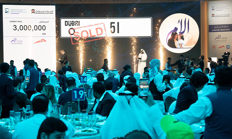 'Most Noble Number' charity auction in Dubai raises over Dhs 38 million in support of Mothers’ Endowment campaign