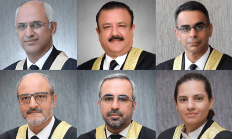 Six senior Pakistani judges complain of ‘meddling’ in judicial affairs