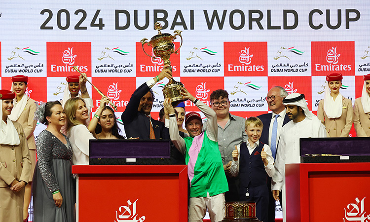 SEEMAR'S LAUREL RIVER WINS DUBAI WORLD CUP