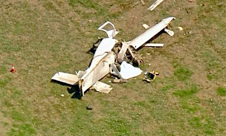 Small plane crash kills 2 in California