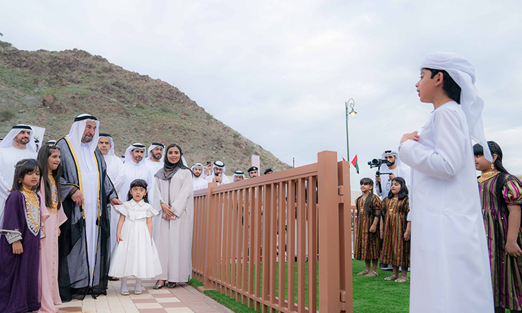 Sharjah Ruler Sheikh Sultan opens Al Hefaiya Lake project in Kalba