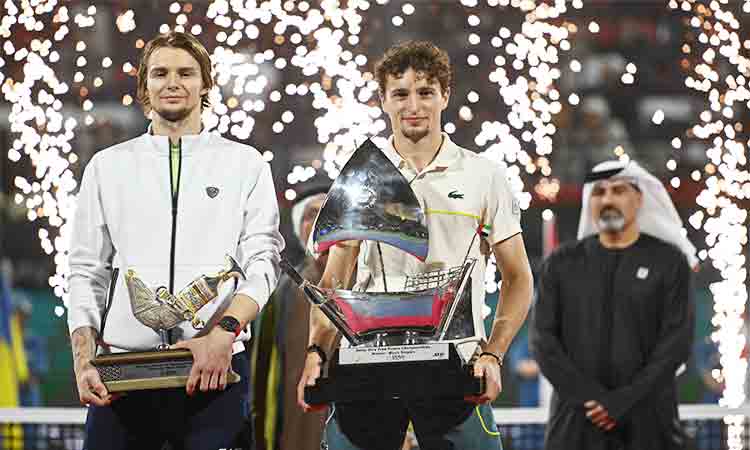 Humbert dominates Bublik to seal glory at Dubai Duty Free tennis Championships