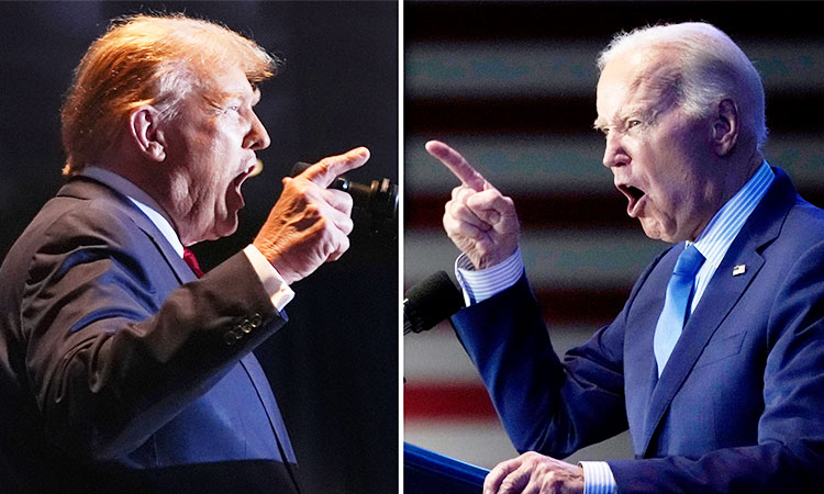 Trump challenges Biden to TV debates 'anytime, anywhere'