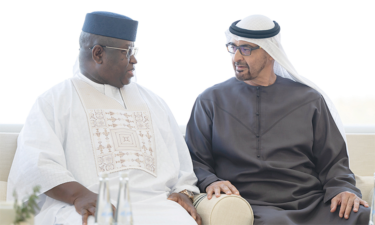 UAE, Sierra Leone leaders discuss bilateral relations