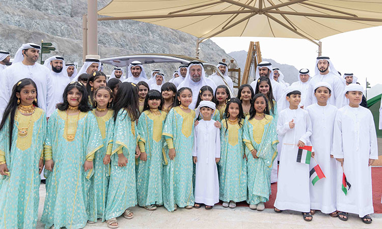 Sheikh Sultan inaugurates Hanging Gardens in Kalba City, featuring over 100,000 trees 