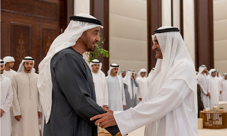 President Sheikh Mohamed Bin Zayed, Fujairah Ruler exchange Ramadan greetings