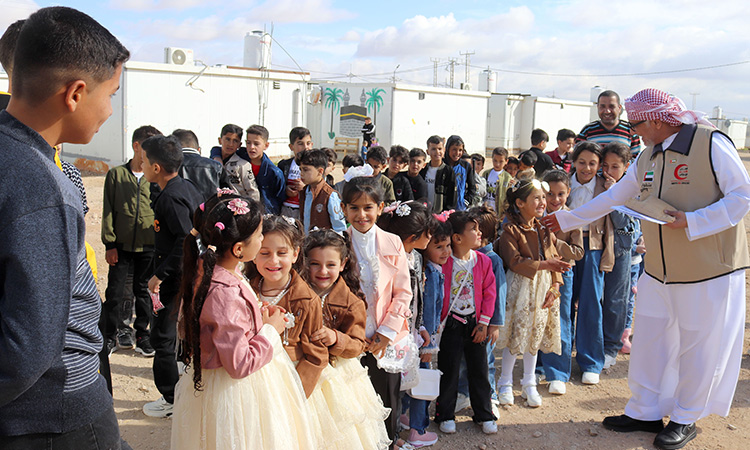 UAE facilitates joyous Eid Al Fitr celebration for Syrian refugees in Jordan