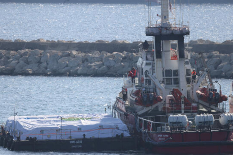 UAE announces arrival of first aid ship to Gaza through maritime corridor from Cyprus