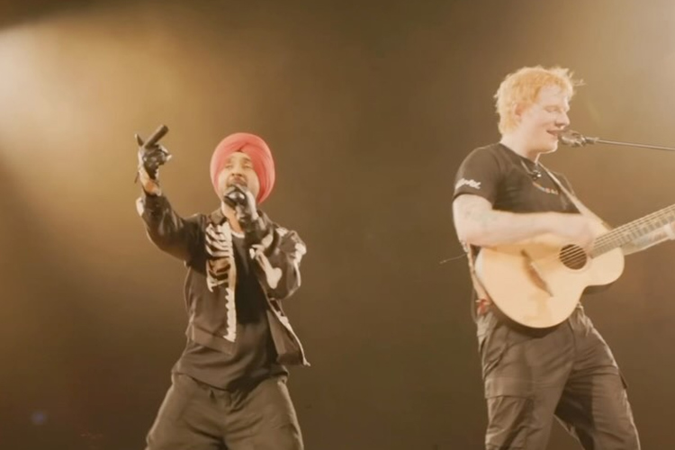 VIDEO: Ed Sheeran and Diljit Dosanjh captivate crowds with their performance at Mumbai concert