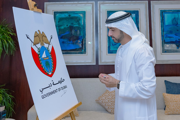 Sheikh Hamdan launches Dubai’s new logo