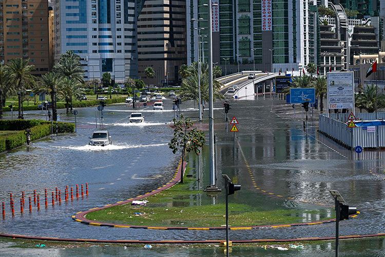 Sharjah puts up rain-affected residents in hotels in the emirate