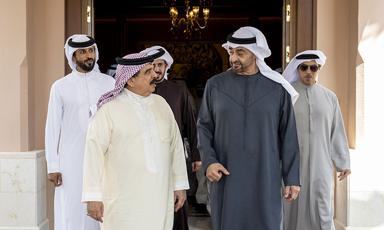 UAE, Bahrain leaders call for calm in Middle East 