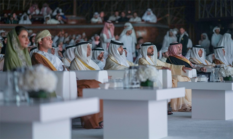 Mansoor Bin Mohammed attends opening of 1st GCC Youth Games