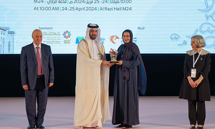 Sultan Bin Ahmed attends International Arabic language conference in Sharjah