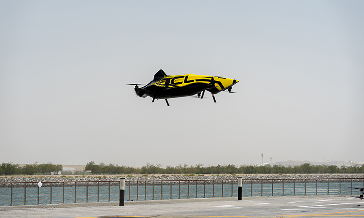 Abu Dhabi unveils UAE’s first  operational vertiport for vertical  take-off and landing aircraft