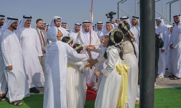 VIDEO: Sheikh Sultan inaugurates first phase of Mleiha Dairy Farm