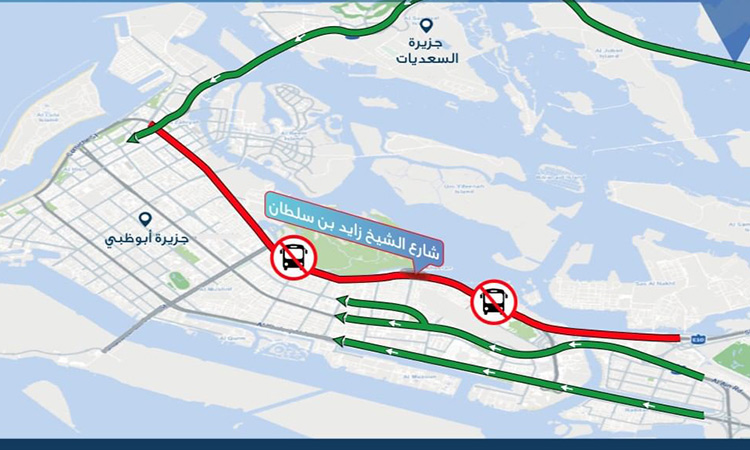 Bus traffic movement prohibited on key roads in Abu Dhabi