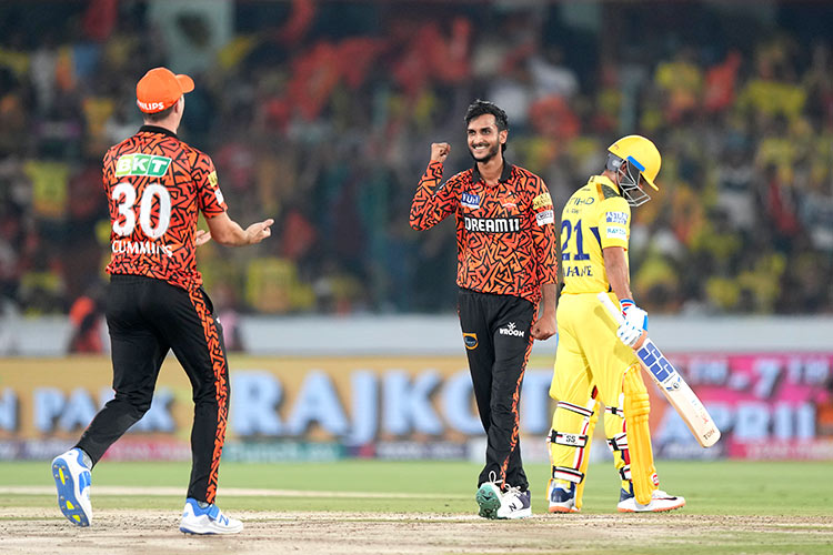 Markram 50 rushes Hyderabad to six-wicket win over Chennai in IPL 