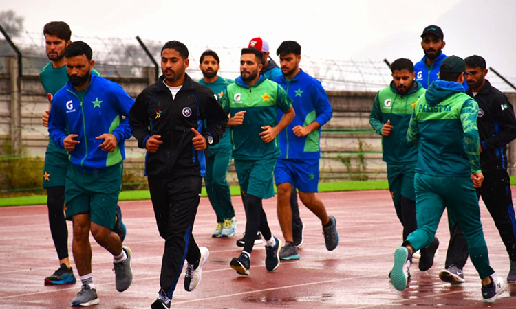 Pakistani cricketers term training at army academy ‘a great experience’