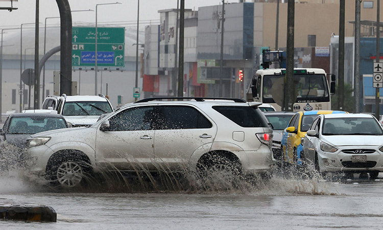 'Torrential' rain shutters Saudi schools, floods roads 