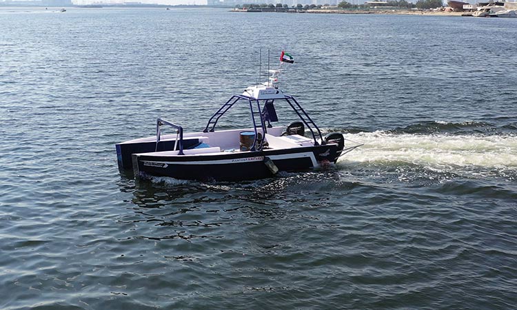 Dubai Municipality introduces smart, remotely operated marine scraper to combat water pollution