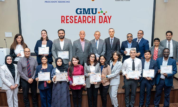 Gulf Medical University's annual research day decodes breakthroughs in Oncology Therapies and AI-Based Brain imaging