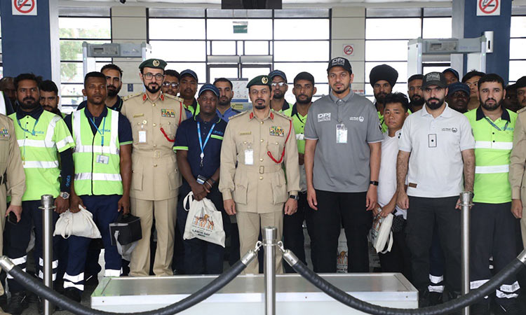 Police honour Dubai International Airports workers