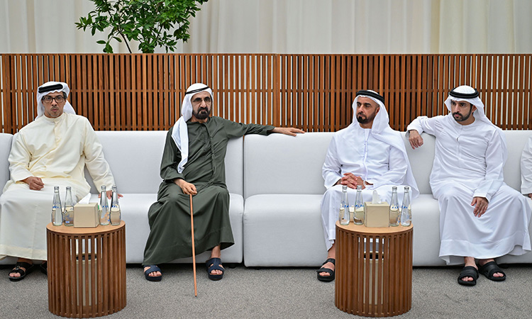 Mohammed Bin Rashid offers condolences on passing of Hamad Al Khaili