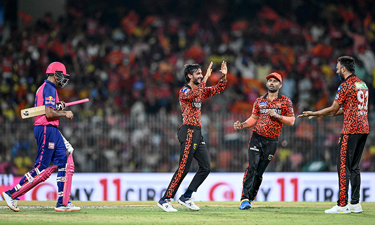 Shahbaz, Abhishek star as Hyderabad beat Rajasthan to set up IPL final with Kolkata