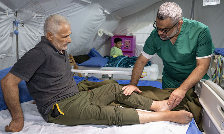 UAE Floating Hospital in Al Arish expands services specialties for Gaza injured