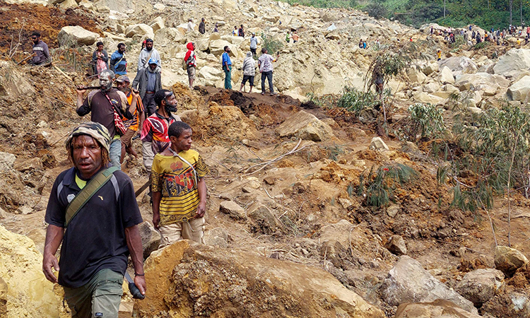 More than 2,000 buried alive in Papua New Guinea landslide