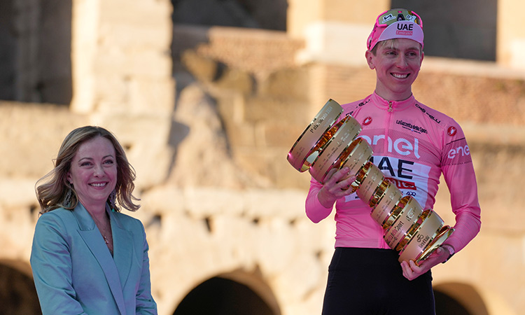 UAE Team Emirates' Pogacar wins Giro d'Italia 2024 Champion, next stop Tour de France 