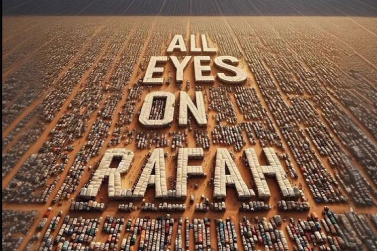 'All eyes on Rafah' a solidarity campaign that is gaining global popularity