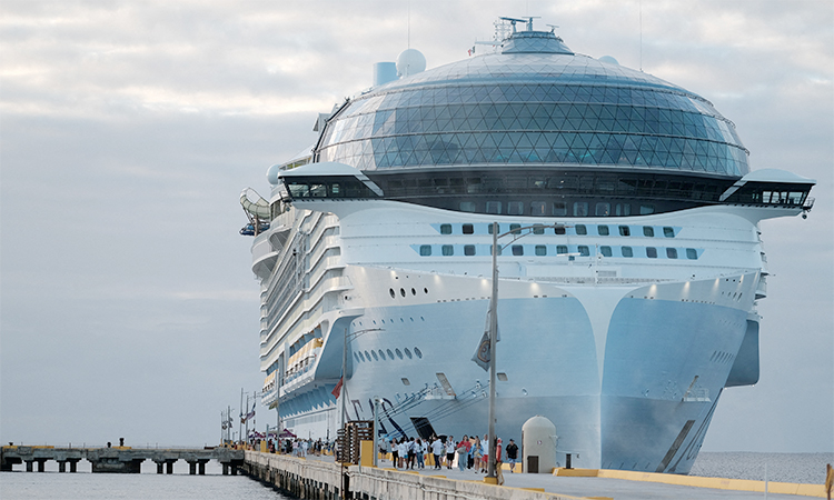 Man dies after jumping off world's largest cruise ship