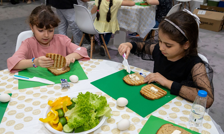 Children plate healthy meals like Little Red Riding Hood