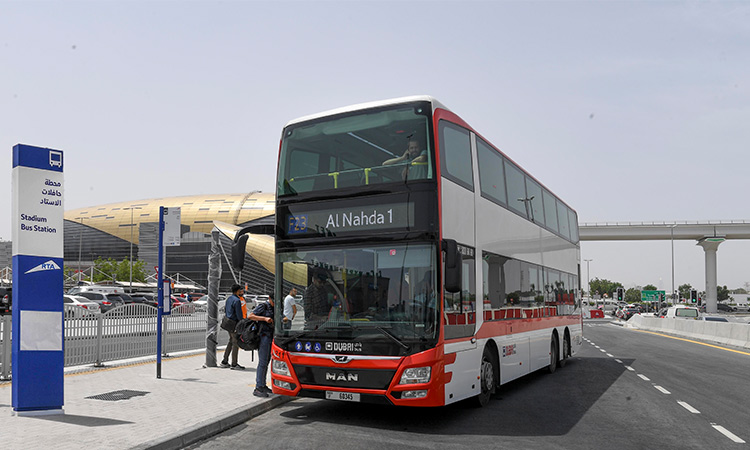 RTA launches ‘Stadium’ Bus Station, improves several routes in Dubai 