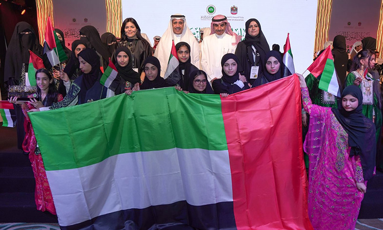 UAE students win award for best comprehensive presentation at second Gulf Arts Festival