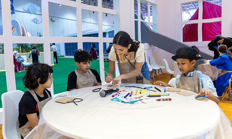 Artists as young as eight craft their own story books at SCRF 2024