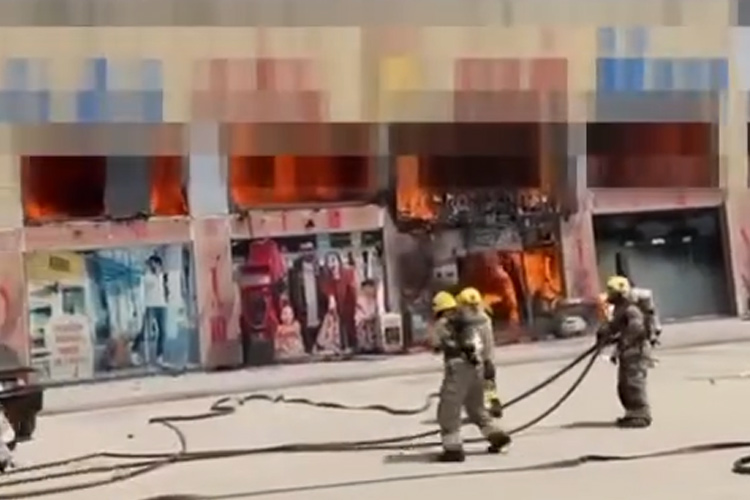 VIDEO: Man held for attempted murder and arson in Ajman