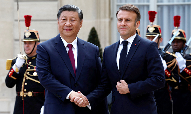 China's Xi in Paris to meet Macron, with trade, Ukraine talks planned